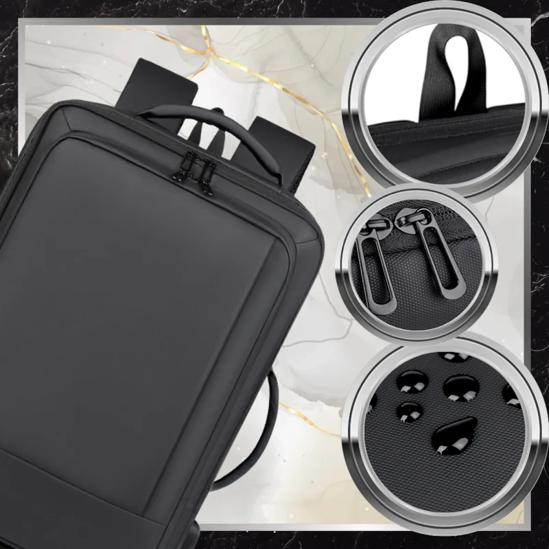 Plecak-czarny-miejski-elegancki-meski-USB-BADBAGS-wodoodporny.webp