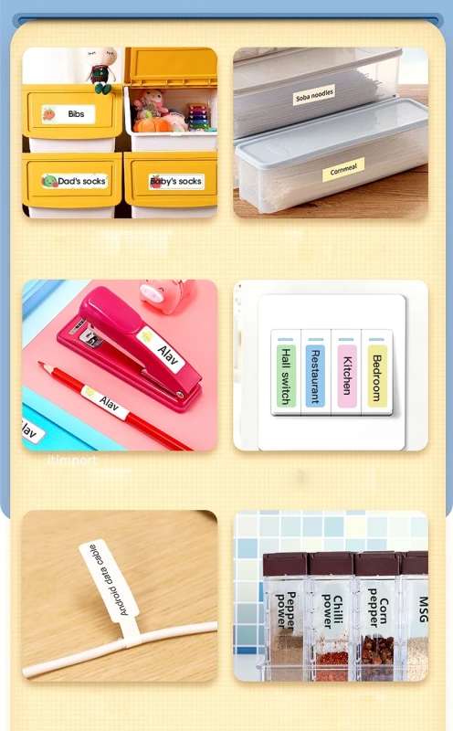 NIIMBOT D110_M Drukarka Termiczna do Etykiet 6.webp