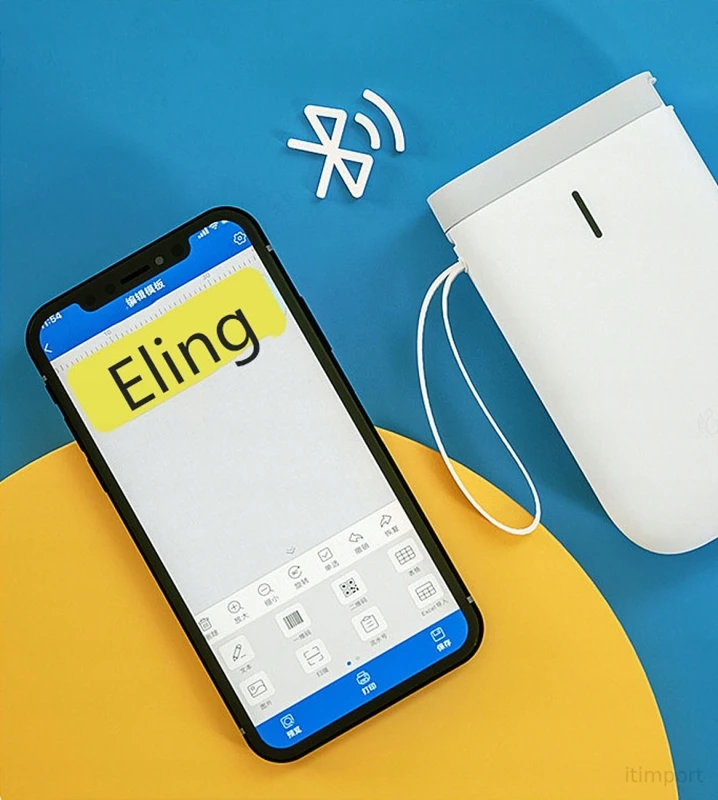 NIIMBOT D110_M Drukarka Termiczna do Etykiet 3.webp