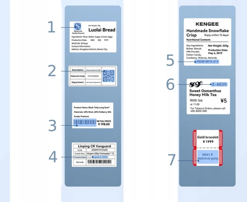 NIIMBOT K3 Drukarka Termiczna 180mm-s Bezprzewodowa  1.webp
