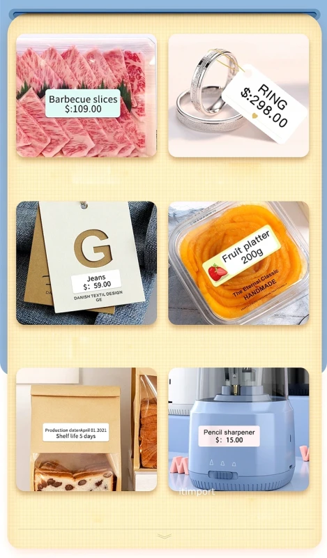 NIIMBOT D110_M Drukarka Termiczna do Etykiet 4.webp