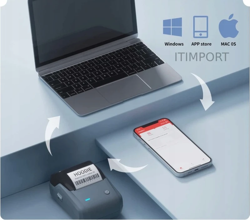 NIIMBOT D101 Drukarka Termiczna Etykieciarka Wersja PL 2.webp