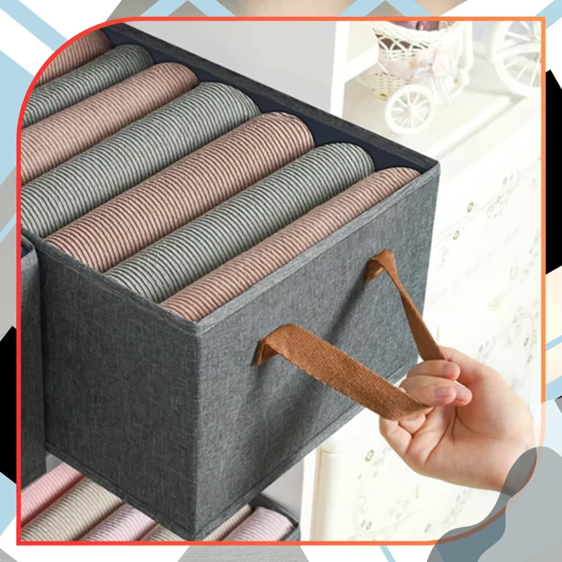 Organizer do szuflady na ubrania wkład do szafek 28 x 45 cm 3.webp