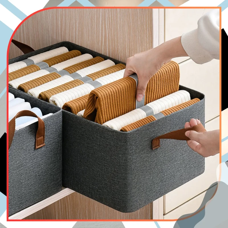 Organizer do szuflady na ubrania wkład do szafek 28 x 45 cm 4.webp