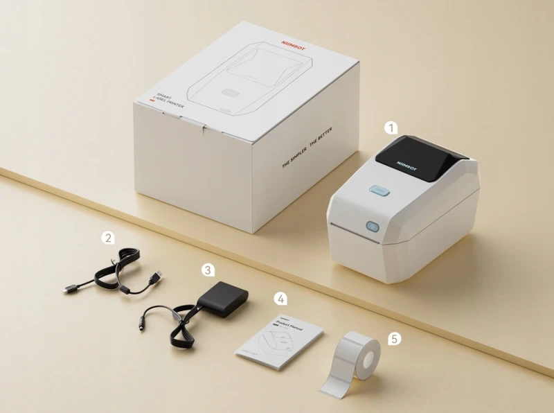 NIIMBOT K3W z WiFi bezprzewodowa do etykiet  6.webp