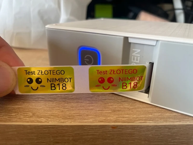 NIIMBOT D101 Drukarka Termiczna Etykieciarka Wersja PL 4.webp