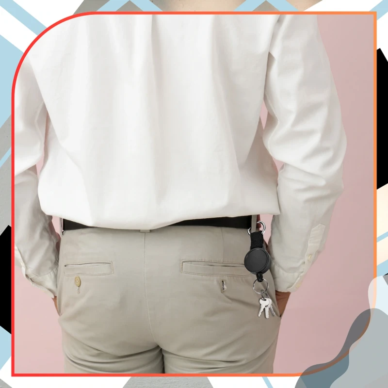 Brelok-linka-zwijana-retraktor-Outdoor-karabińczyk-80cm-czarny5.webp