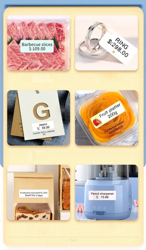 NIIMBOT D101 Drukarka Termiczna Etykieciarka Wersja PL 10.webp