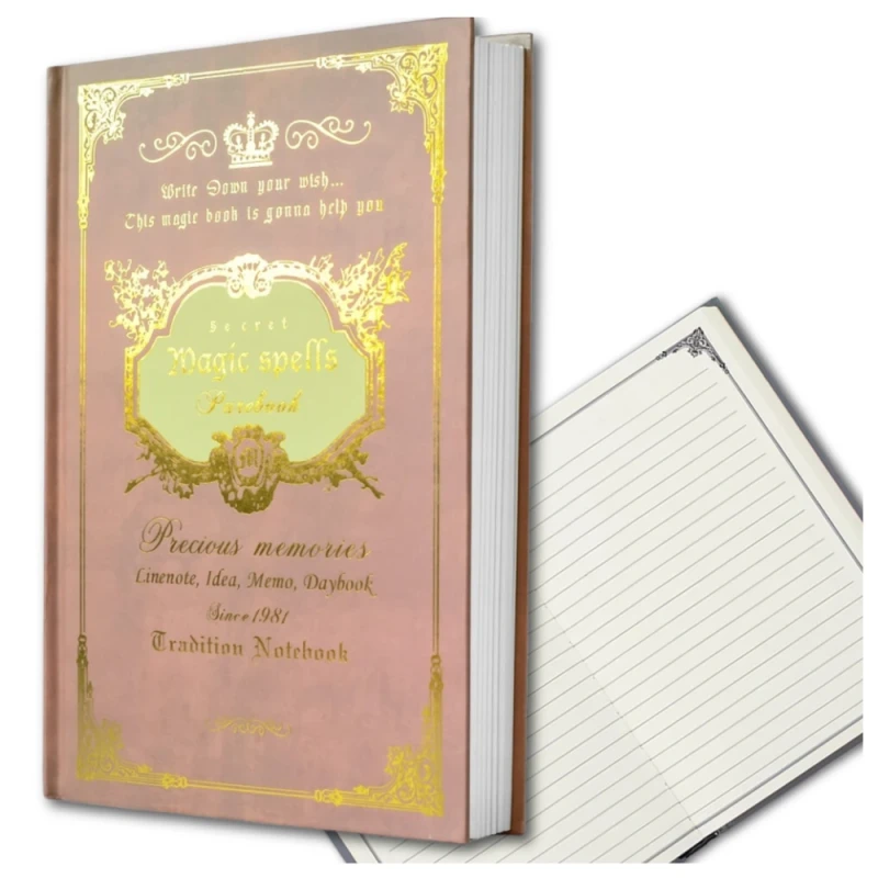 Różowy-notes-planer-notatnik-w-linię-160-kartek-zdobiona=okładka 10.webp