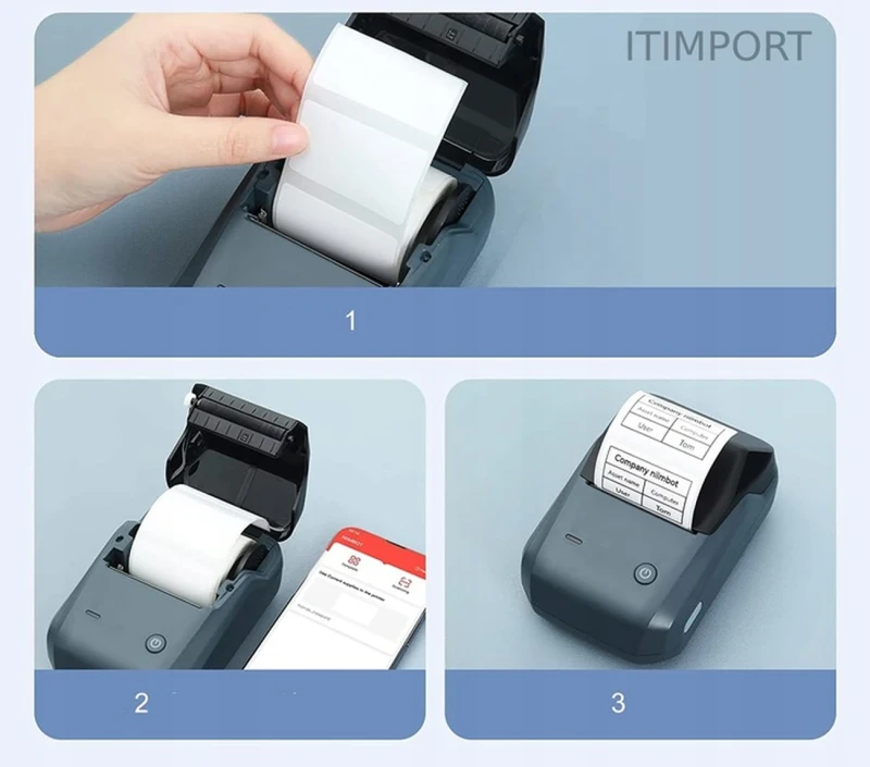 NIIMBOT D101 Drukarka Termiczna Etykieciarka Wersja PL 1.webp