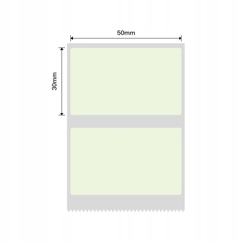 NIIMBOT B21 B3S B1 Etykiety 50x30mm Liście 230 sztuk Samoprzylepne 1.webp