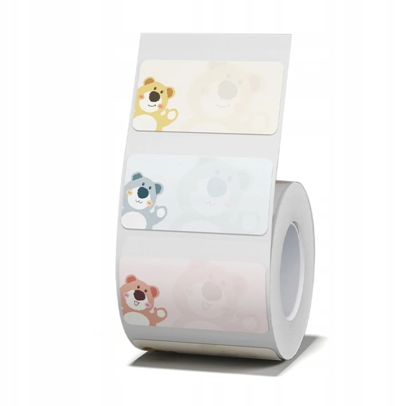 NIIMBOT B21 B3S B1 Etykiety Miśki 40x20mm 320 sztuk 2.webp