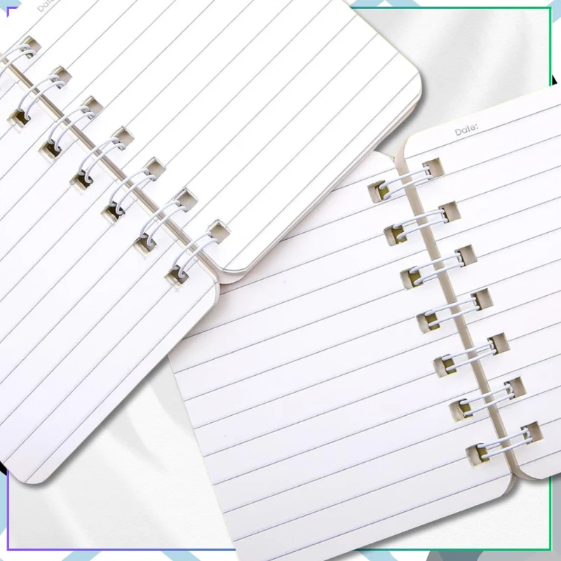 Kieszonkowy notes notatnik kołonotatnik kapibara zestaw 4 sztuki 6.webp