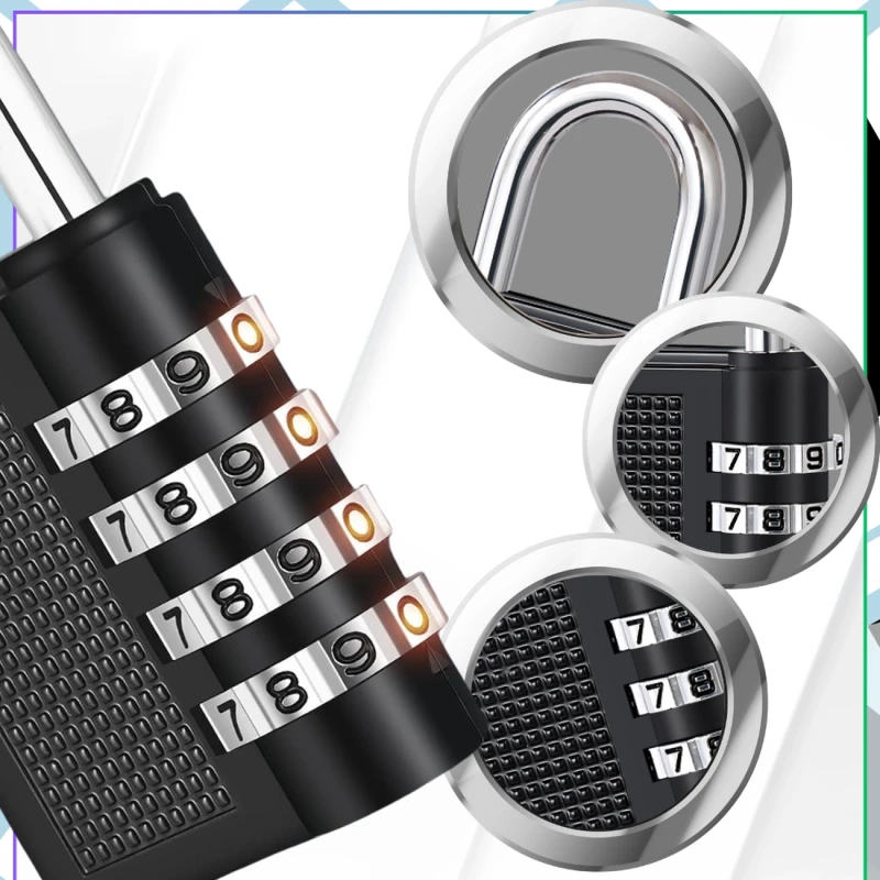 Kłódka na szyfr 48mm szyfrowa mocna metalowa 6.webp