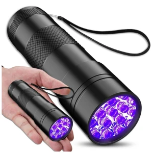 Latarka UV LED wykrywacz detektor aluminiowa 395 nm