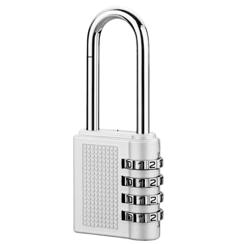 Kłódka na szyfr 106mm metalowa szyfrowa mocna srebrna 5.webp