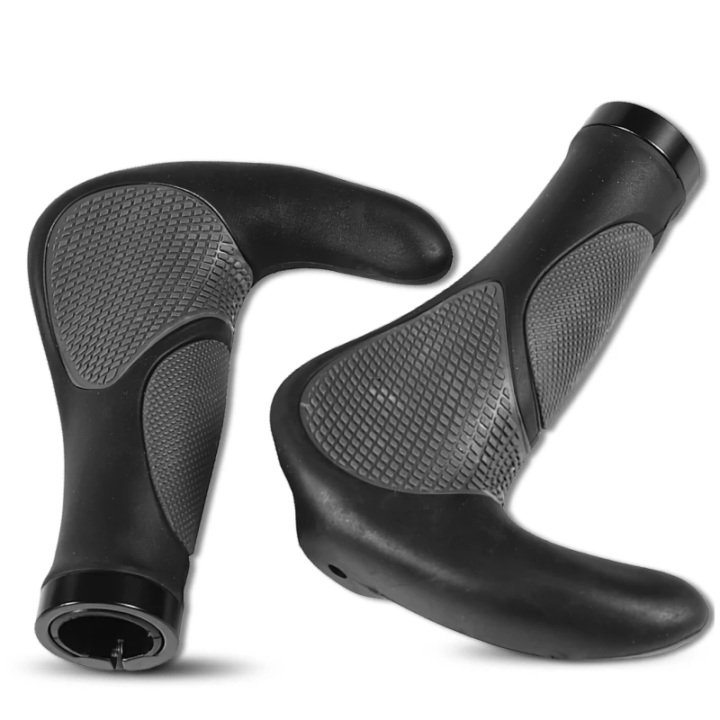Chwyty rowerowe rączki do kierownicy roweru gripy ergonomiczne rogi 1.webp