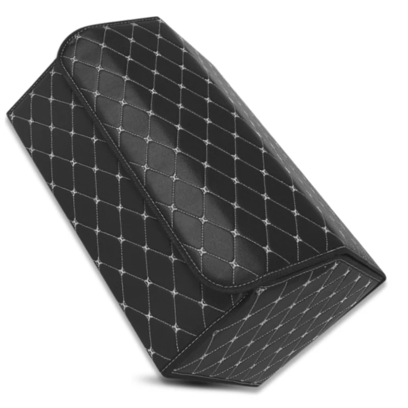 Składany organizer do bagażnika samochodowego elegancki 55x30x30 cm  10.webp