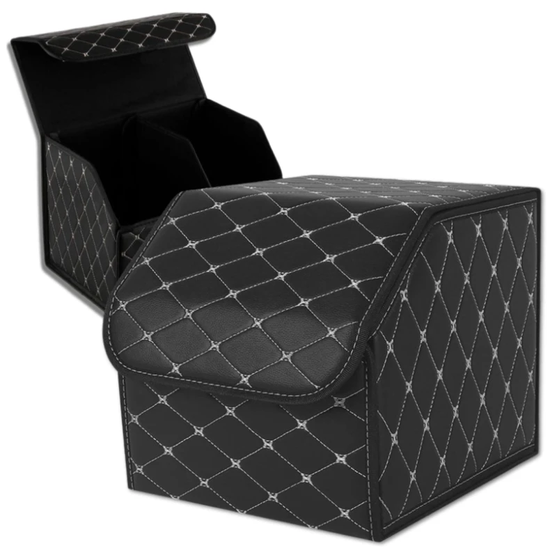 Składany organizer do bagażnika samochodowego elegancki  9.webp