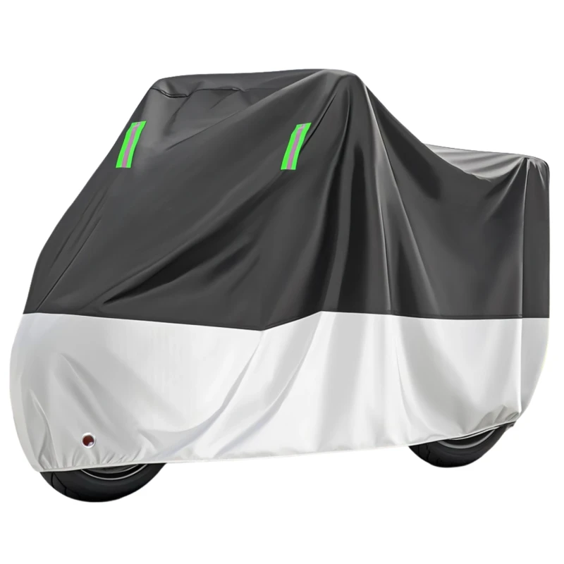 Pokrowiec ochronny wodoodporny na motocykl rower skuter 230x90x125 cm 4.webp
