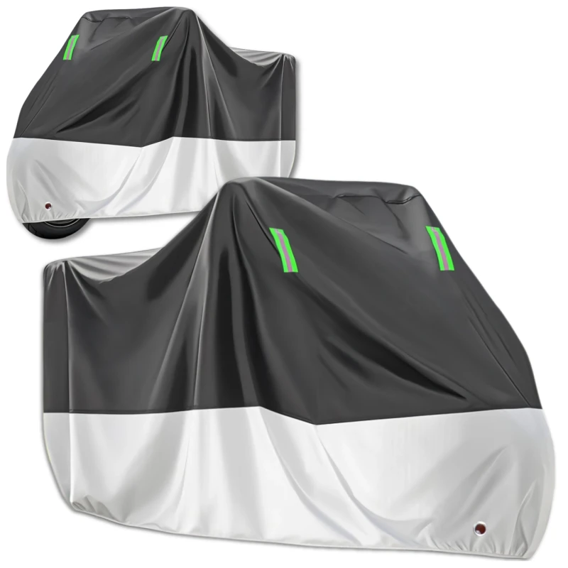 Pokrowiec ochronny wodoodporny na motocykl rower skuter 230x90x125 cm 8.webp
