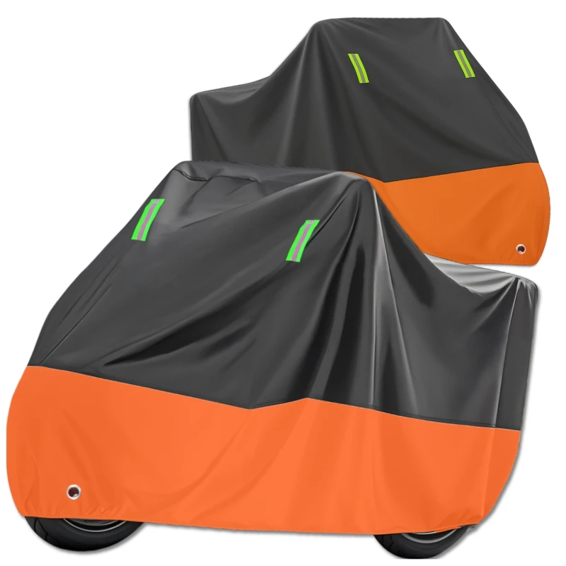Pokrowiec ochronny wodoodporny na motocykl rower skuter 230x90x125 cm 9.webp