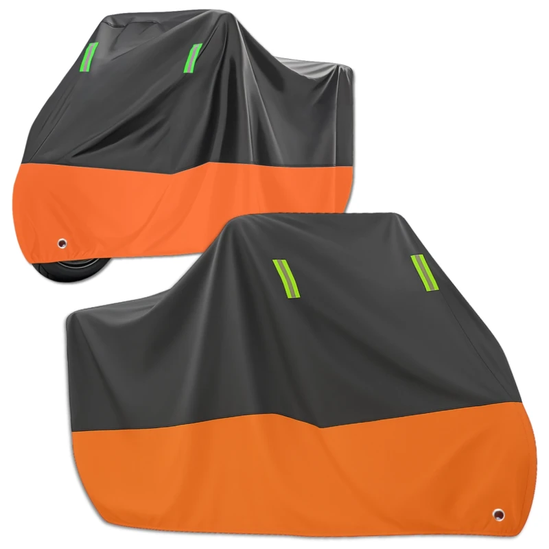 Pokrowiec ochronny wodoodporny na motocykl rower skuter 230x90x125 cm 11.webp
