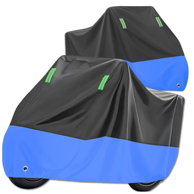 Pokrowiec ochronny wodoodporny na motocykl rower skuter 230x90x125 cm 9.webp