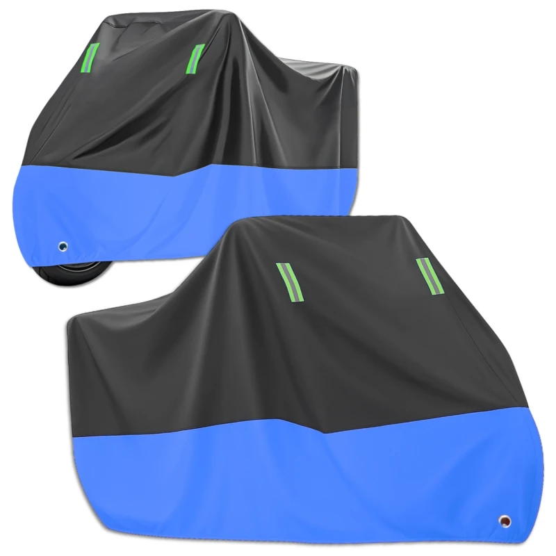 Pokrowiec ochronny wodoodporny na motocykl rower skuter 230x90x125 cm 10.webp