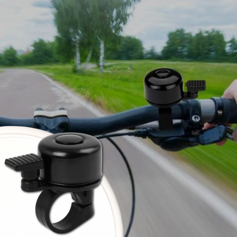 Dzwonek rowerowy metalowy na kierownicę do roweru hulajnogi głośny 5.webp