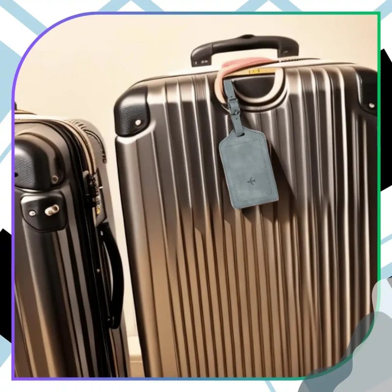 Szary Zestaw Podróżny Etui na Paszport i Zawieszka Nowy Travel Wallet 3.webp