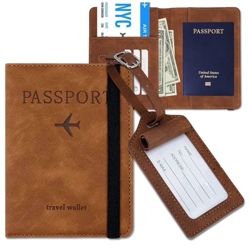 Zestaw Podróżny Etui na Paszport i Zawieszka Nowy Travel Wallet 9.webp