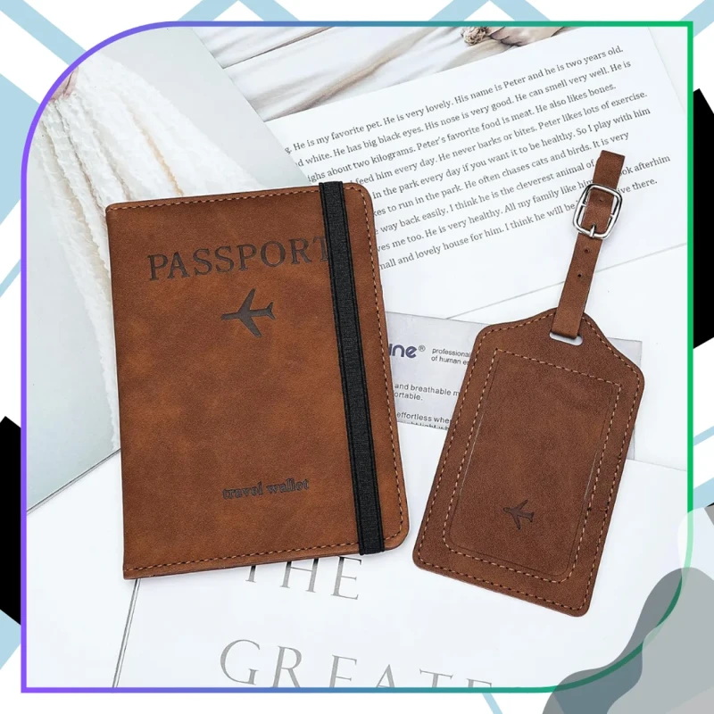 Zestaw Podróżny Etui na Paszport i Zawieszka Nowy Travel Wallet 3.webp