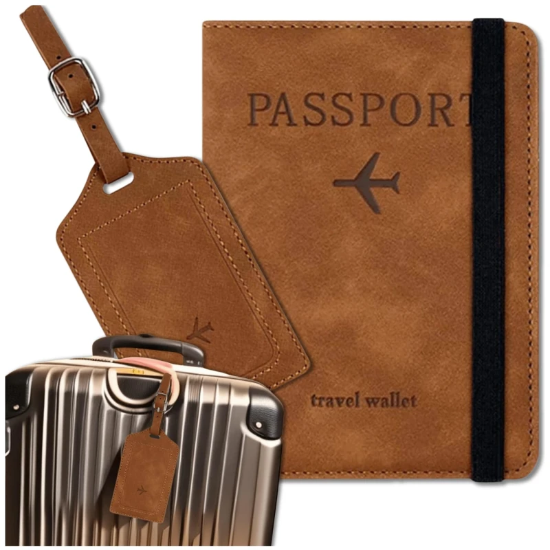 Zestaw Podróżny Etui na Paszport i Zawieszka Nowy Travel Wallet 7.webp