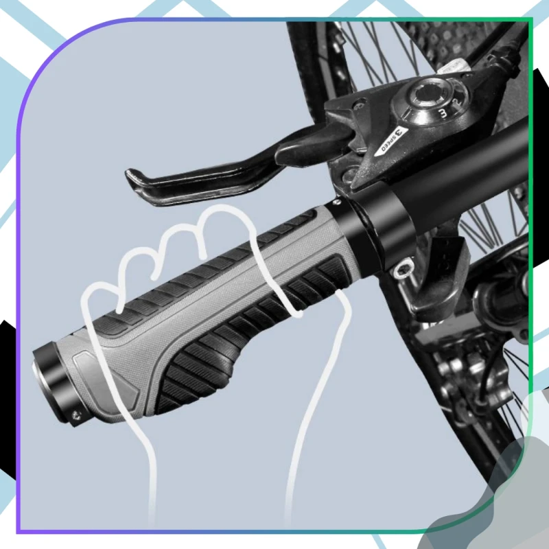Chwyty rowerowe gripy do kierownicy rączki ergonomiczne roweru 7.webp