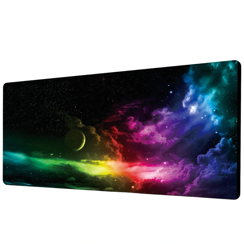 Podkładka pod mysz na biurko 90x40 cm mata gamingowa kosmos 4.webp