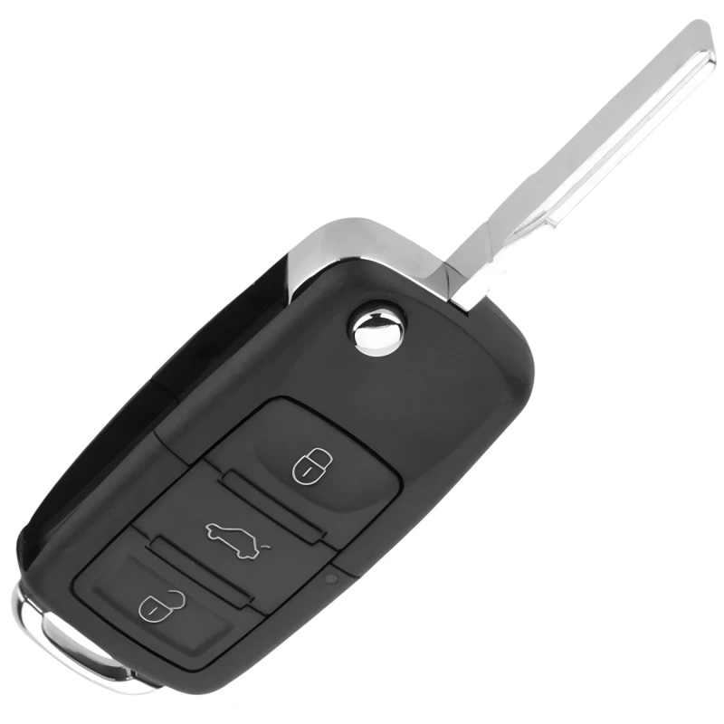 Obudowa kluczyk pilot 3 przyciski do VW Passat Golf Touran Seat Leon Skoda Octavia 4.webp