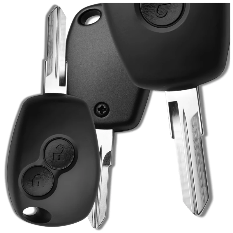 Obudowa kluczyk pilot 2 przyciski do auta Dacia Sandero Logan Duster Renault Clio III Kangoo Master Modus 2.webp