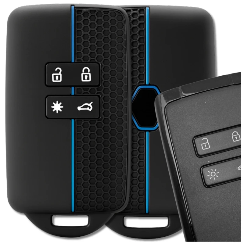 POKROWIEC Etui Silikonowe na kluczyk Renault Clio Megane Captur Dacia Sandero 3.webp