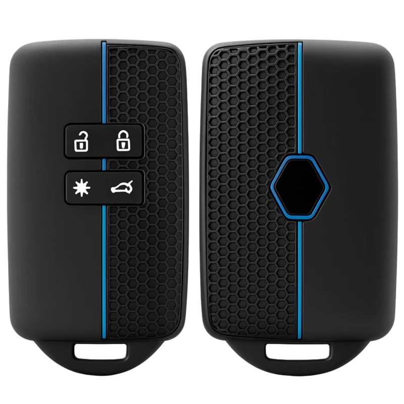 POKROWIEC Etui Silikonowe na kluczyk Renault Clio Megane Captur Dacia Sandero 4.webp