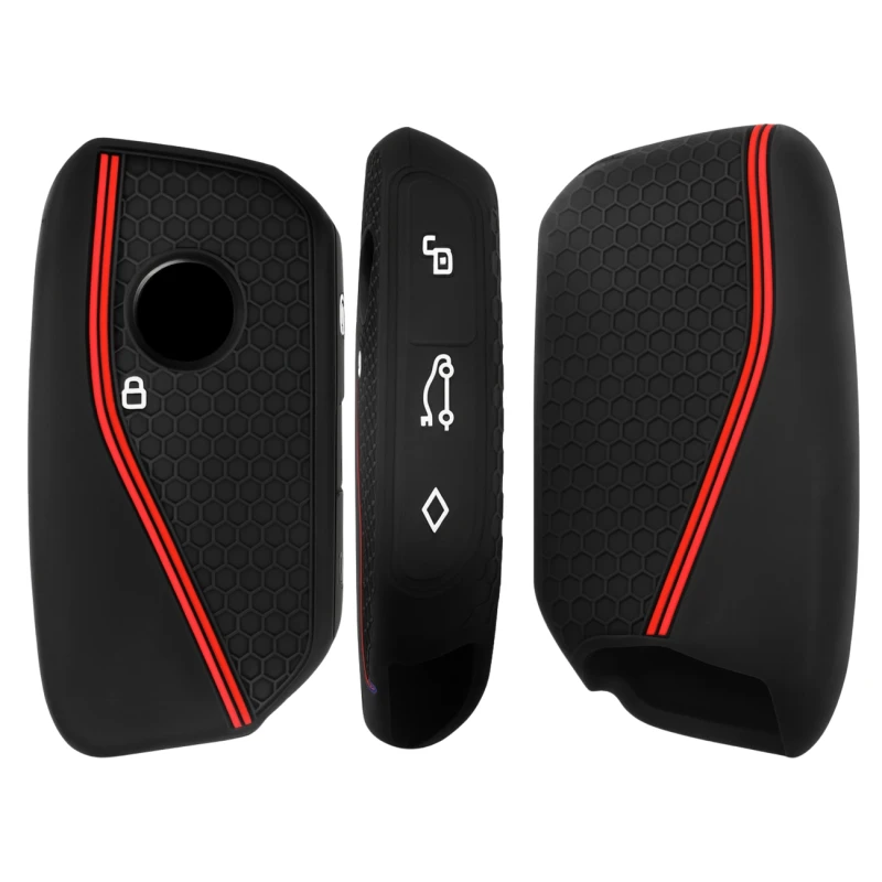 Silikonowe etui na kluczyk BMW serii 7 735i 740Li X7 X1 U11 2023 I7 G07 LCI XM 5.webp