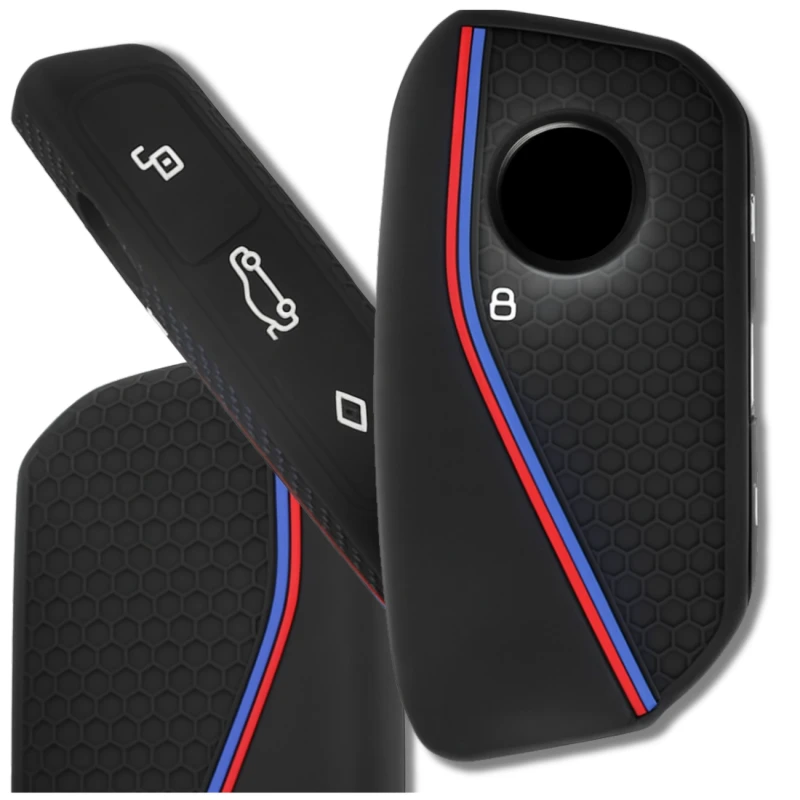 Silikonowe etui na kluczyk BMW serii 7 735i 740Li X7 X1 U11 2023 I7 G07 LCI XM 8.webp