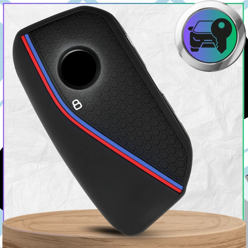 Silikonowe etui na kluczyk BMW serii 7 735i 740Li X7 X1 U11 2023 I7 G07 LCI XM 11.webp