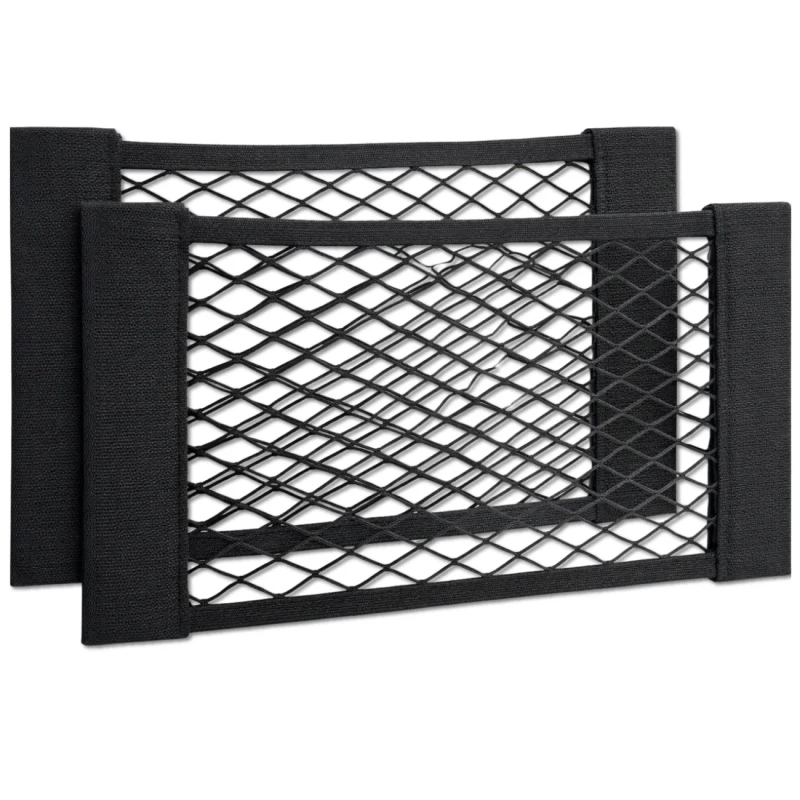 Siatka do bagażnika samochodowego 40x25cm na rzep elastyczna 2szt 1.webp
