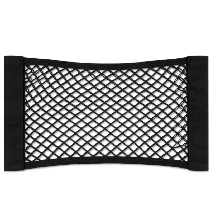 Siatka do bagażnika samochodowego 40x25cm elastyczna na rzep 1.webp
