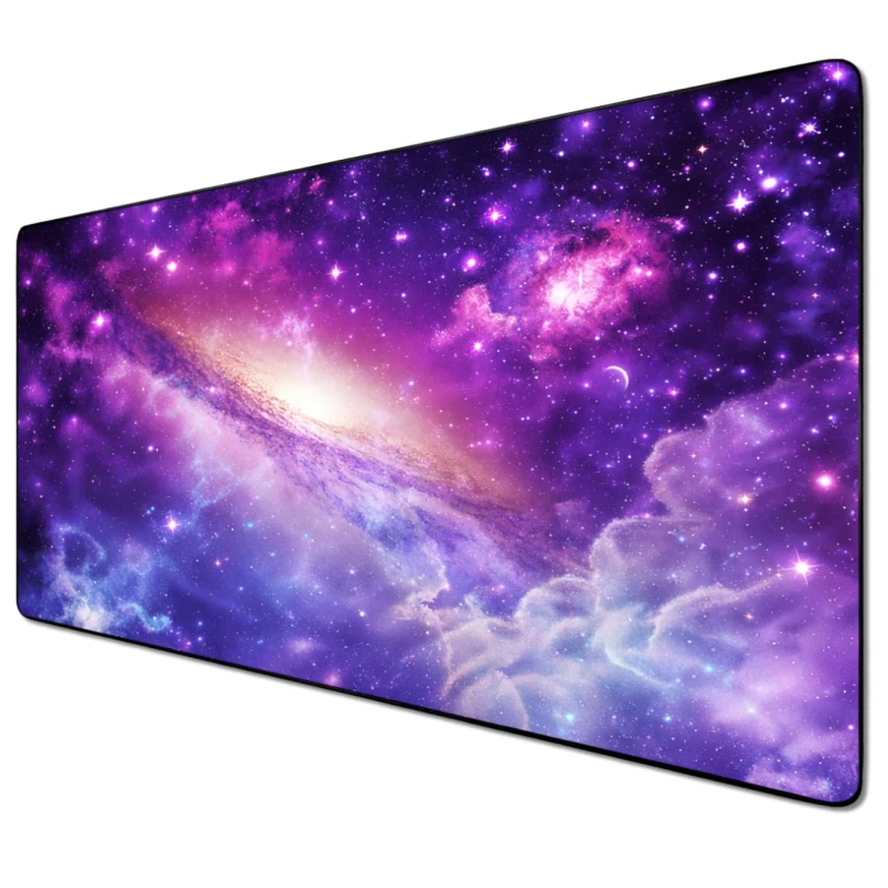 Podkładka pod mysz 90x40 cm na biurko mata gamingowa gwiaździste niebo 1.webp