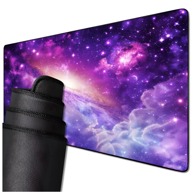 Podkładka pod mysz 90x40 cm na biurko mata gamingowa gwiaździste niebo 2.webp
