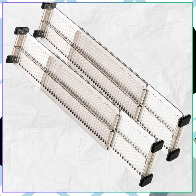 Przegroda do szuflady regulowana zestaw 2szt organizer separator 3.webp