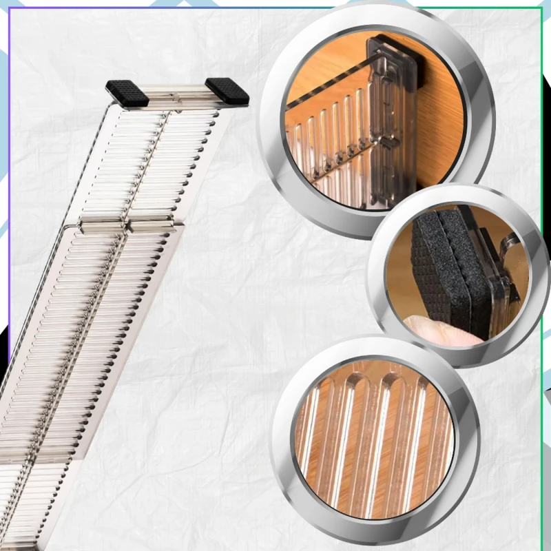 Przegroda do szuflady regulowana zestaw 2szt organizer separator 6.webp