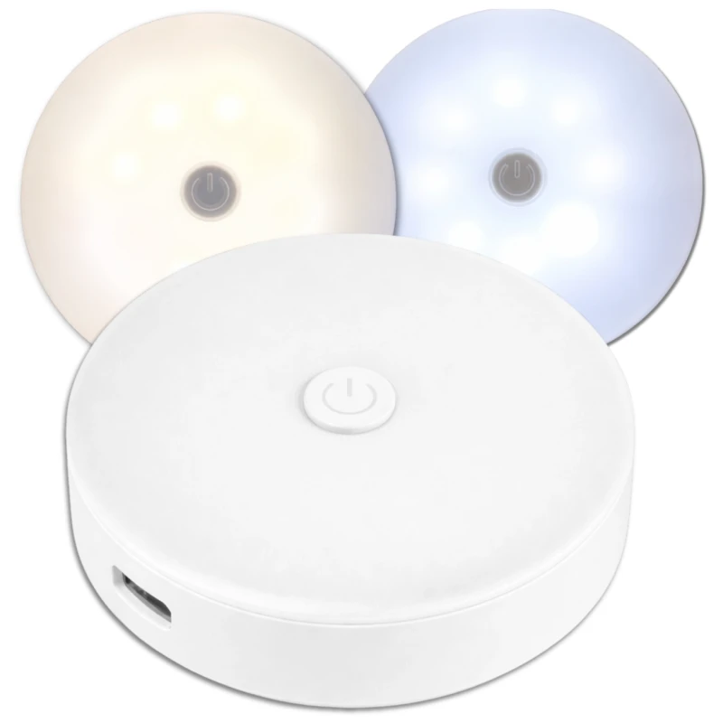 Lampka LED dotykowa ścienna bezprzewodowa USB 3.webp